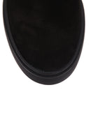 Women's Zippered Suede Boots | Derimod Women's Zippered Suede Boots | Derimod