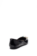 Women's Stone Ballerina | Derimod Women's Stone Ballerina | Derimod