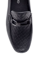 Men's Leather Buckle Detailed Loafer | Derimod Men's Leather Buckle Detailed Loafer | Derimod