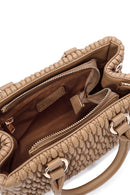 Kadın Camel Uzun Askılı Kapitone Kol Çantası | Derimod Kadın Camel Uzun Askılı Kapitone Kol Çantası | Derimod