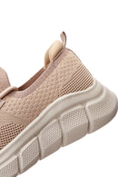 Kadın Pudra Kumaş Sneaker | Derimod Kadın Pudra Kumaş Sneaker | Derimod