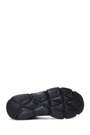 Men's Black Leather Ankle Sneaker Boots | Derimod Men's Black Leather Ankle Sneaker Boots | Derimod