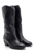 Women's Heeled Leather Boots | Derimod Women's Heeled Leather Boots | Derimod