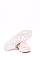 Women's Leather Shiny Ballerinas | Derimod Women's Leather Shiny Ballerinas | Derimod