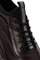 Erkek Kahverengi Bağcıklı Deri Casual Sneaker | Derimod Erkek Kahverengi Bağcıklı Deri Casual Sneaker | Derimod