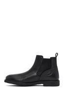Male Black Leather Chelsea Boots | Derimod Male Black Leather Chelsea Boots | Derimod