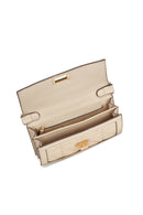 Geox Kadın Beyaz Veriana Kapitone Deri Çapraz Çanta | Derimod Geox Kadın Beyaz Veriana Kapitone Deri Çapraz Çanta | Derimod