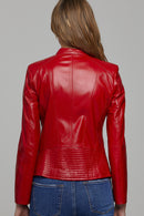 Lucky Kadın Deri Ceket | Derimod Lucky Kadın Deri Ceket | Derimod