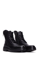 Men's Leather Zippered Boots | Derimod Men's Leather Zippered Boots | Derimod