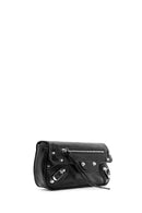 Kadın Siyah Metal Detaylı Çapraz Çanta | Derimod Kadın Siyah Metal Detaylı Çapraz Çanta | Derimod