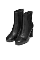 Geox Kadın Siyah Teulada Fermuarlı Kalın Topuklu Deri Bot | Derimod Geox Kadın Siyah Teulada Fermuarlı Kalın Topuklu Deri Bot | Derimod