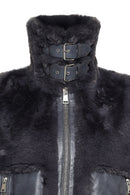 Kitzbuhel Women's Gray Teddy Coat | Derimod Kitzbuhel Women's Gray Teddy Coat | Derimod