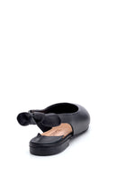 Women's Leather Bow Detailed Ballerinas | Derimod Women's Leather Bow Detailed Ballerinas | Derimod