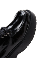 Women's Black Patent Leather Thick Soled Shoes | Derimod Women's Black Patent Leather Thick Soled Shoes | Derimod