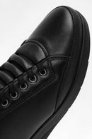 Woman Black Leather Comfort Shoes | Derimod Woman Black Leather Comfort Shoes | Derimod