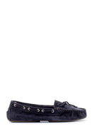 Kadın Süet Deri Loafer | Derimod Kadın Süet Deri Loafer | Derimod