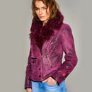 Isabella Kadın Deri Ceket | Derimod Isabella Kadın Deri Ceket | Derimod