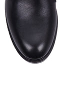 Women's Tape Detailed Leather Boots | Derimod Women's Tape Detailed Leather Boots | Derimod