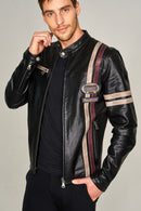 Danger Erkek Deri Ceket | Derimod Danger Erkek Deri Ceket | Derimod