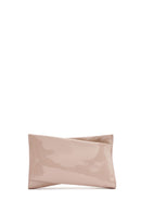Women's Beige Chain Strap Clutch Bag | Derimod Women's Beige Chain Strap Clutch Bag | Derimod