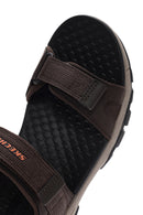Skechers Men's Brown Tresmen - Ryer Fabric Sandals | Derimod Skechers Men's Brown Tresmen - Ryer Fabric Sandals | Derimod