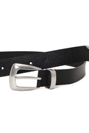 Unisex Black Leather Belt | Derimod Unisex Black Leather Belt | Derimod