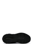 Women's Black Thick Sole High Top Sneaker | Derimod Women's Black Thick Sole High Top Sneaker | Derimod