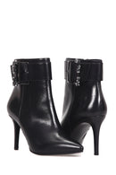 Women's Stone Leather Boots | Derimod Women's Stone Leather Boots | Derimod