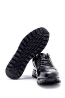 Erkek Kroko Detaylı Deri Sneaker | Derimod Erkek Kroko Detaylı Deri Sneaker | Derimod