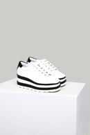 High-Sole Women's Leather Sports Shoes | Derimod High-Sole Women's Leather Sports Shoes | Derimod
