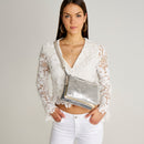 Silver Women's Portfolio | Derimod Silver Women's Portfolio | Derimod