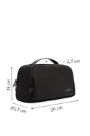 D-Pack Erkek Siyah Kumaş El Çantası | Derimod D-Pack Erkek Siyah Kumaş El Çantası | Derimod