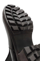 Kadın Siyah Kalın Topuklu Deri Chelsea Bot | Derimod Kadın Siyah Kalın Topuklu Deri Chelsea Bot | Derimod