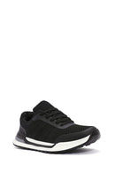 Erkek Siyah Bağcıklı Kumaş Sneaker | Derimod Erkek Siyah Bağcıklı Kumaş Sneaker | Derimod