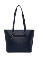 Woman Navy Blue Long Strap Shoulder Bag | Derimod Woman Navy Blue Long Strap Shoulder Bag | Derimod