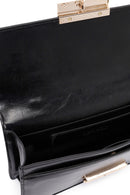 Kadın Siyah Zincir Askılı Kol Çantası | Derimod Kadın Siyah Zincir Askılı Kol Çantası | Derimod