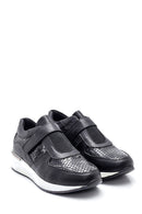 Kadın Deri Yılan Desenli Ayakkabı | Derimod Kadın Deri Yılan Desenli Ayakkabı | Derimod