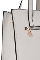 Women's Grey Long Strap Classic Handbag | Derimod Women's Grey Long Strap Classic Handbag | Derimod