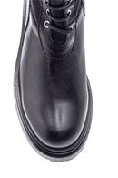 Women's Lace-up Leather Boots | Derimod Women's Lace-up Leather Boots | Derimod
