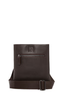 Men's Brown Casual Crossbody Bag | Derimod Men's Brown Casual Crossbody Bag | Derimod