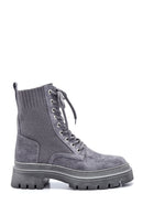 Women's Leather Boots with Socks | Derimod Women's Leather Boots with Socks | Derimod