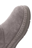 Kadın Vizon Süet Deri Bot | Derimod Kadın Vizon Süet Deri Bot | Derimod