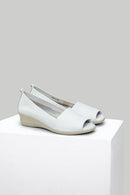 Dolgu Topuklu Kadın Deri Ayakkabı | Derimod Dolgu Topuklu Kadın Deri Ayakkabı | Derimod