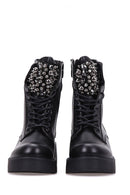 Beaded Detailed Women's Boots | Derimod Beaded Detailed Women's Boots | Derimod