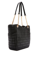 Women's Black Printed Shoulder Bag | Derimod Women's Black Printed Shoulder Bag | Derimod
