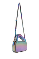 Women's Multicolored Long Strap Metallic Crossbody Bag | Derimod Women's Multicolored Long Strap Metallic Crossbody Bag | Derimod