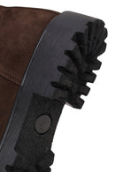 Male Brown Zip Closure Thick-Soled Suede Boots | Derimod Male Brown Zip Closure Thick-Soled Suede Boots | Derimod