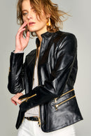 Ruby Kadın Deri Ceket | Derimod Ruby Kadın Deri Ceket | Derimod