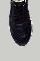 Yüksek Topuklu Kadın Deri Sneaker | Derimod Yüksek Topuklu Kadın Deri Sneaker | Derimod