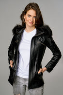 Dorothy Kadın Deri Ceket | Derimod Dorothy Kadın Deri Ceket | Derimod